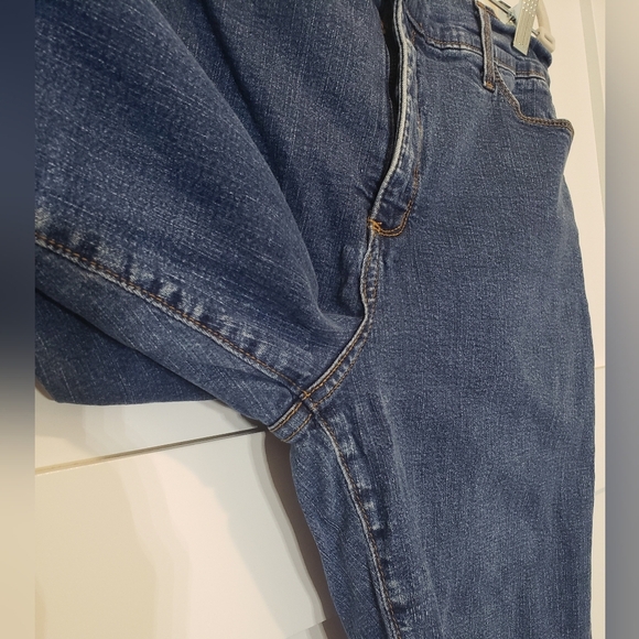 NYDJ Lift & Tuck Boot Cut Jeans High Rise Stretch Size 16 Medium Wash - Picture 5 of 16